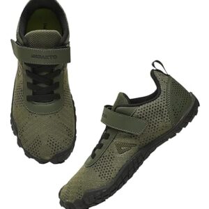 Impakto Barefoot Rooted Wide feet Shoes for Senior Adults Men | Lightweight Running & Training Shoes with Soft Sole & Superior Grip | Running, Jogging Regular Gym Shoes